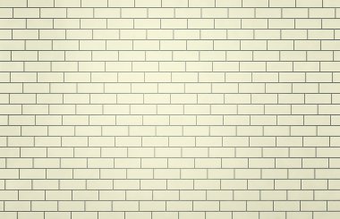 Hafif tuğla duvar. 3D render