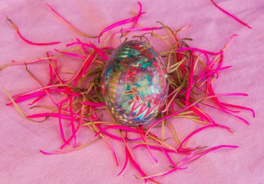 Dekoratif Paskalya yortusu yumurta