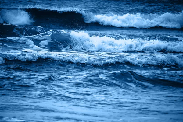 Yüzey okyanus dalgaları arka planı. — Stok fotoğraf
