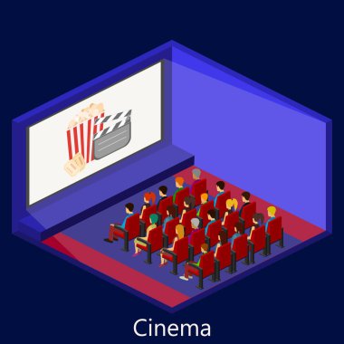 Sinema Salonu iç.