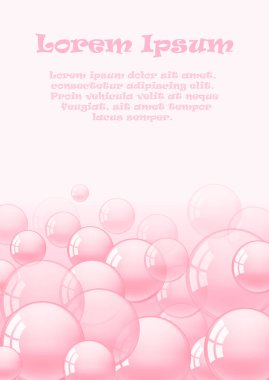 pembe sakız ile arka plan
