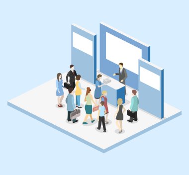 Sergi veya promosyon standı.