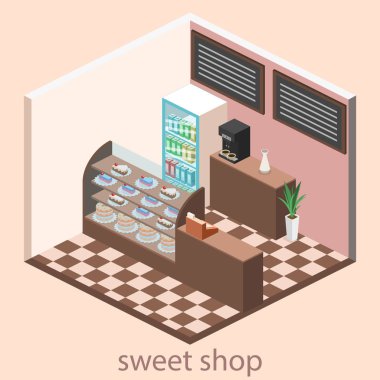 İzometrik iç tatlı-Shop.