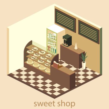 İzometrik iç tatlı-Shop.