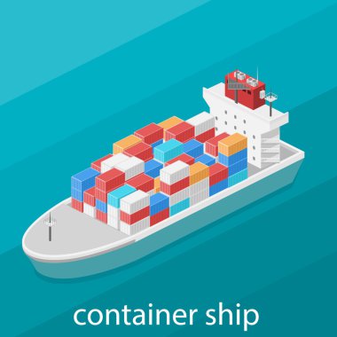 resimde nehir kargo tekne