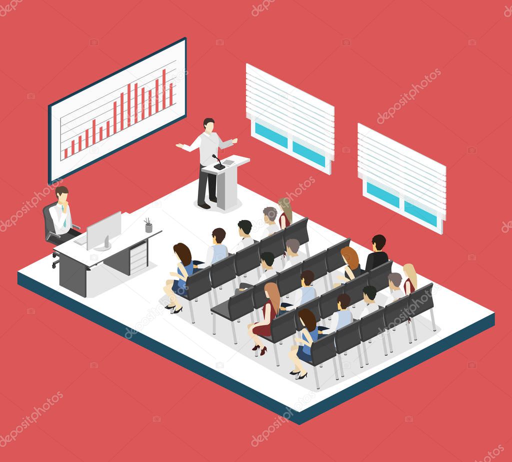  Business presentation meeting