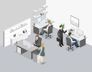 Office kat iç bölümleri