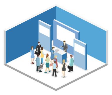 İzometrik promosyon standı