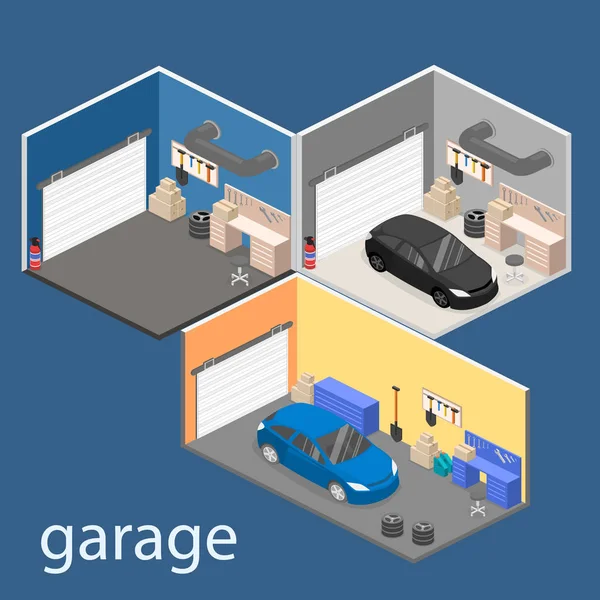 Garaj iç çalışma yerinde