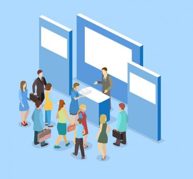 Sergi veya promosyon standı.