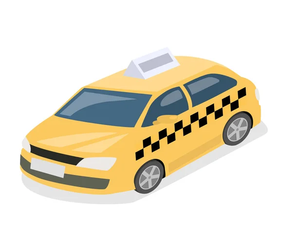 Servicio de transporte de taxi — Vector de stock