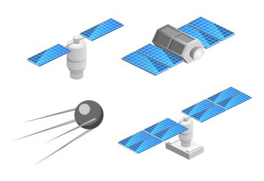 izole alan Gps uydu. 