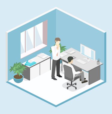 Office düz iç  