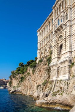 Monaco Oceanographic Müzesi denize
