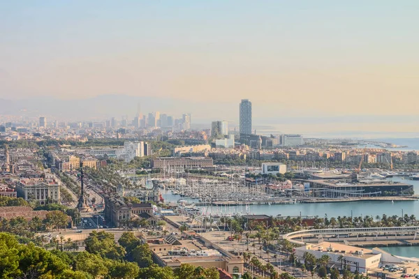 Barcelona yaz sabah ışık