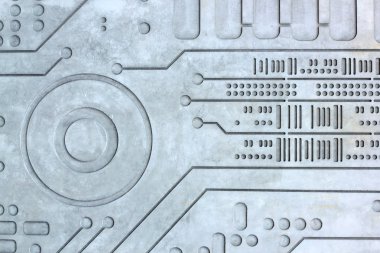 Beton çimentolu duvar teknik bilim arka plan doku