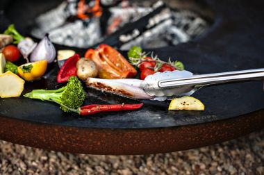 Sebze Izgara hazırlanıyor. 