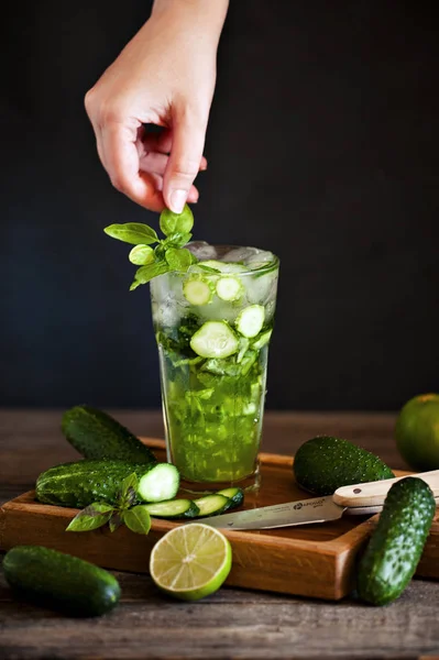 Fresh summer cocktail — Stock Photo, Image