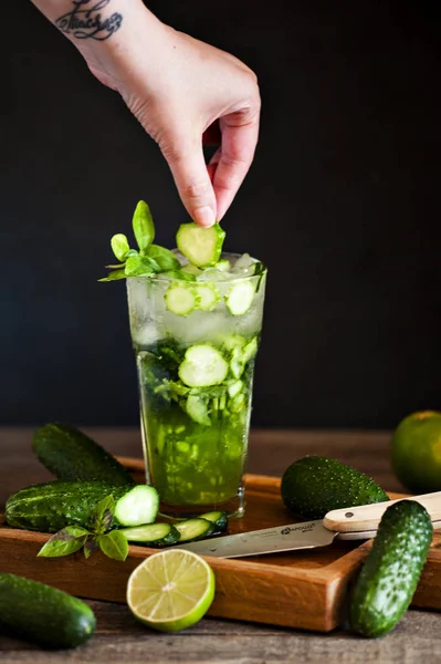 Fresh summer cocktail — Stock Photo, Image