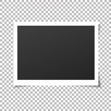 Vintage fotoğraf çerçevelemek. Vektör. 