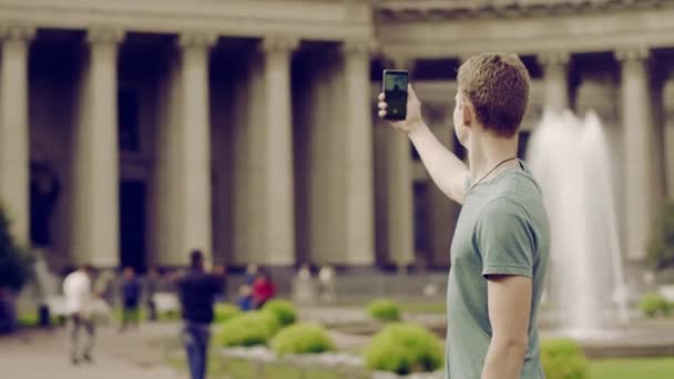 Immagine di un edificio storico — Video Stock