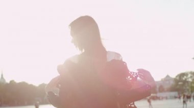 Kadın model güzel bakışta poz