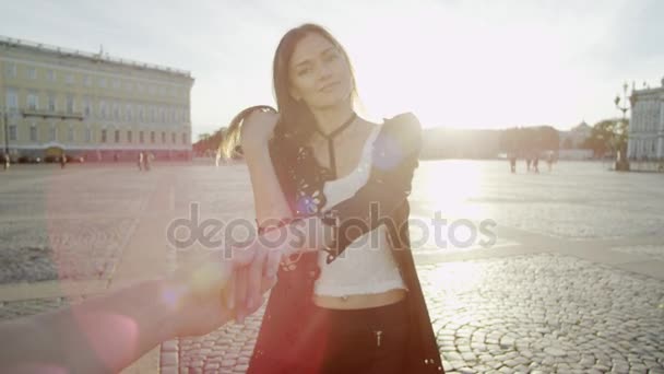 Fotograf după model — Videoclip de stoc