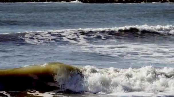 Дивовижні Тихий океан хвилі — стокове відео