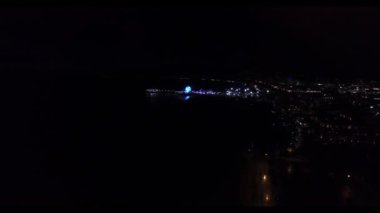 Malibu dönme dolap Santa Monica pier üzerine