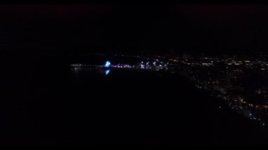 Malibu dönme dolap yukarıdan bakış