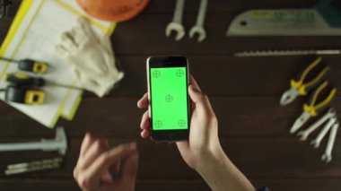 Yukarıdan aşağıya görünümü. Bir resimde yakınlaştırma