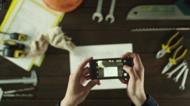 Üstten Görünüm vurdu. Şemaları ile çalışma