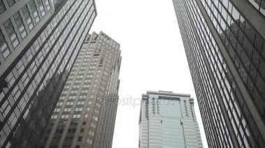 Binalar ve New York şehrinin sokak