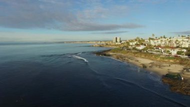 La Jolla cove beach yukarıdan