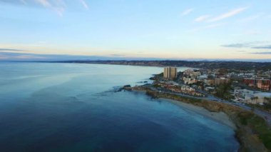 Gün batımında San Diego Kõyõ alanlarõ