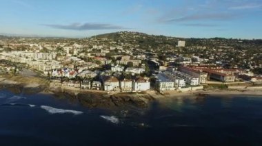 San Diego ve La Jolla Cove beach yukarıdan