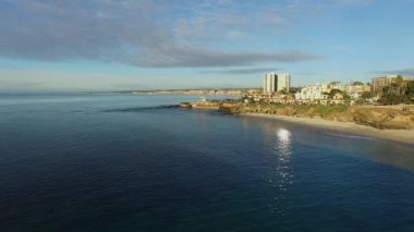 San Diego kıyı bölgesi havadan çekim