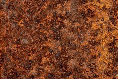 Eskimiş paslı metal doku arka planı.