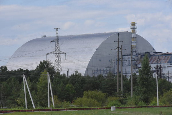 Чернобыльское новое безопасное заключение. Чернобыльская АЭС. Лето 2019
.