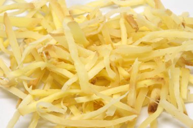 beyaz zencefil doğrayın