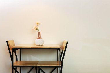 İç tasarım mobilya ile odası