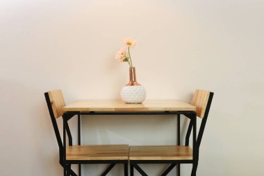 İç tasarım mobilya ile odası