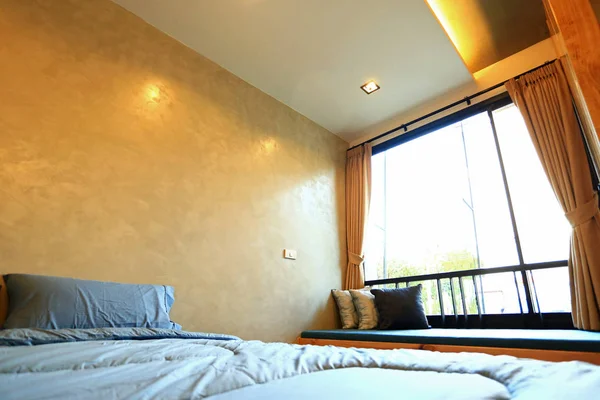 İç tasarım mobilya ile odası