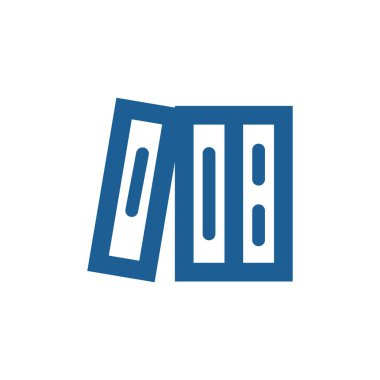 Book icon in flat style