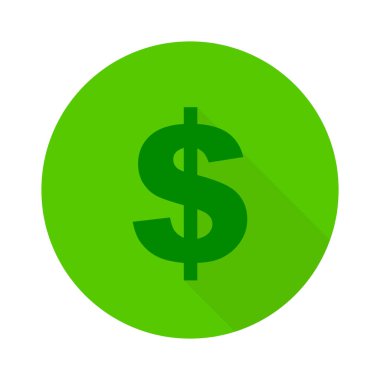 Vector Flat dollar icon