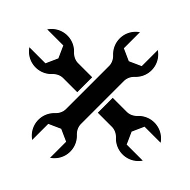 Services icon or button isolated