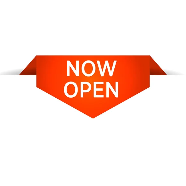 banner now open