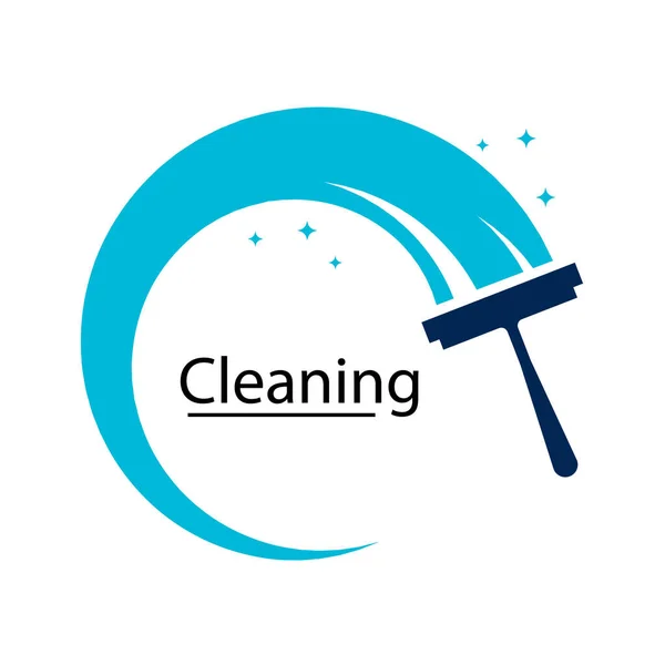 cleaning clean service logo icon