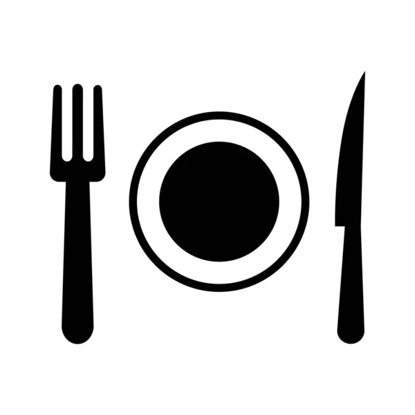 Restoran Simgesi Sayfa Sembolü Web Sitesi Tasarımı Restoran Simgesi Logo — Stok Vektör