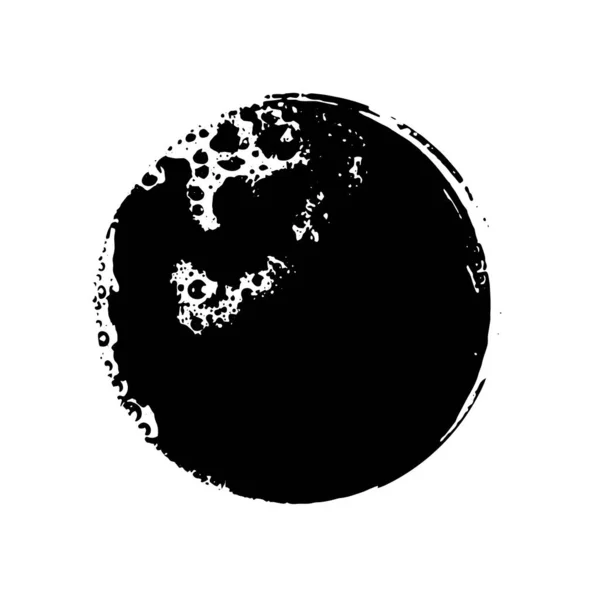 Streszczenie Tła Atramentu Marmurowym Stylu Czarna Farba Białym Papierze Tapeta — Wektor stockowy